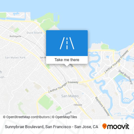 Sunnybrae Boulevard map