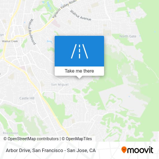 Mapa de Arbor Drive