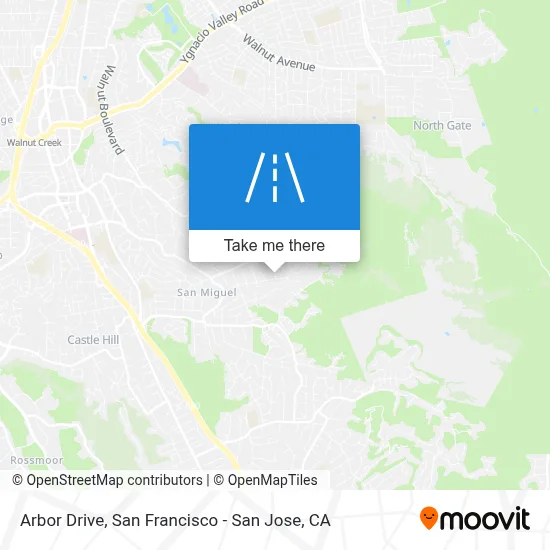 Arbor Drive map