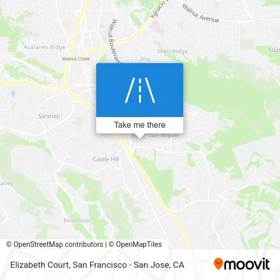 Elizabeth Court map