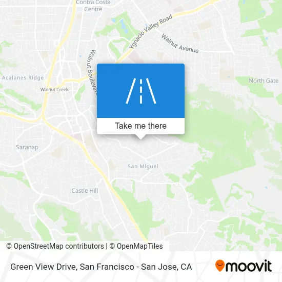 Green View Drive map
