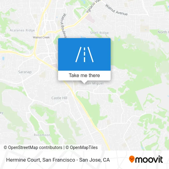 Hermine Court map