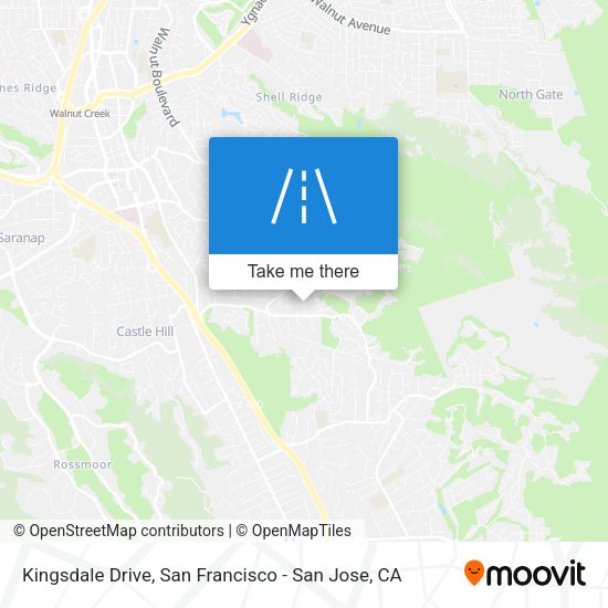 Mapa de Kingsdale Drive