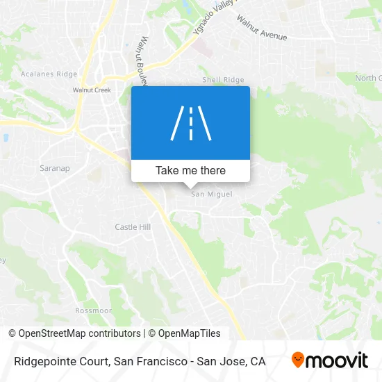 Ridgepointe Court map