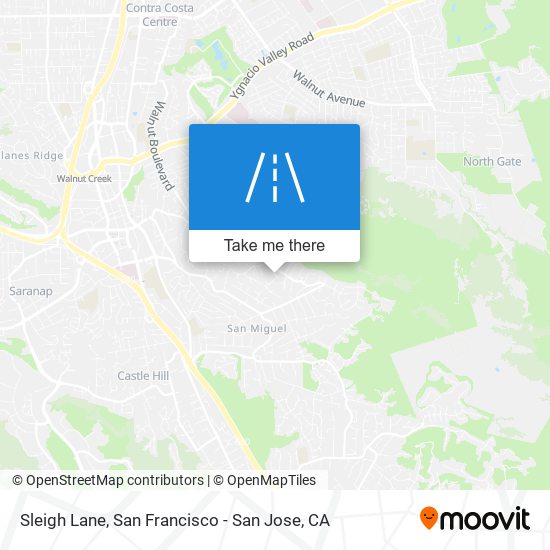 Mapa de Sleigh Lane