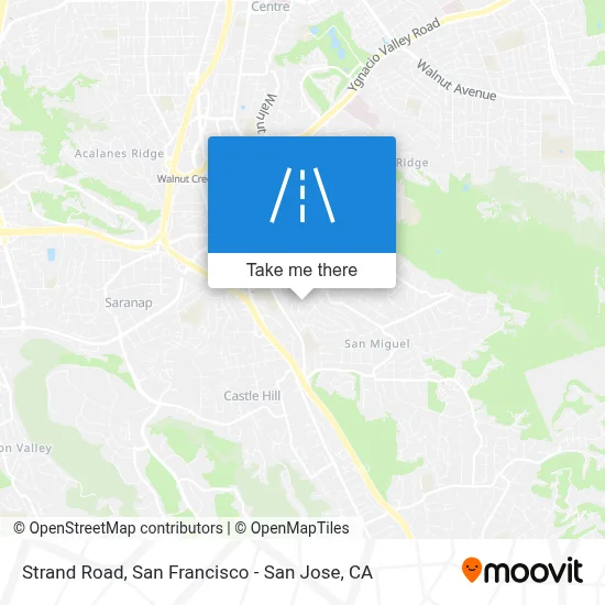 Strand Road map