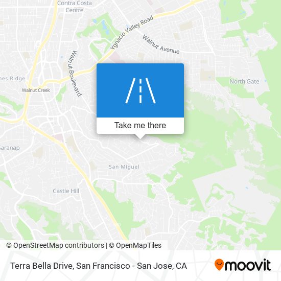 Mapa de Terra Bella Drive