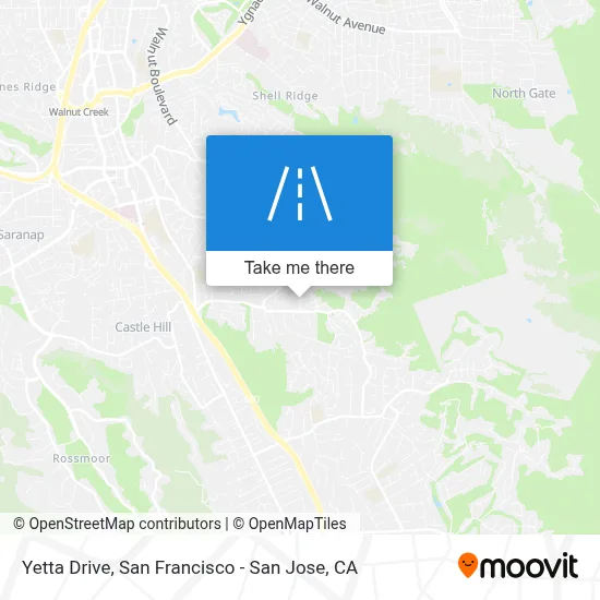 Yetta Drive map