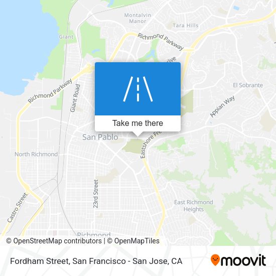 Mapa de Fordham Street