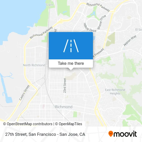 27th Street map