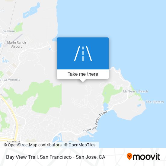 Bay View Trail map