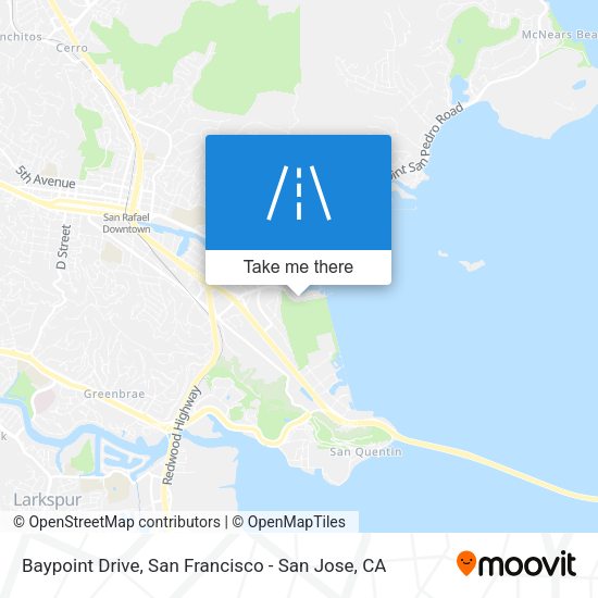 Mapa de Baypoint Drive
