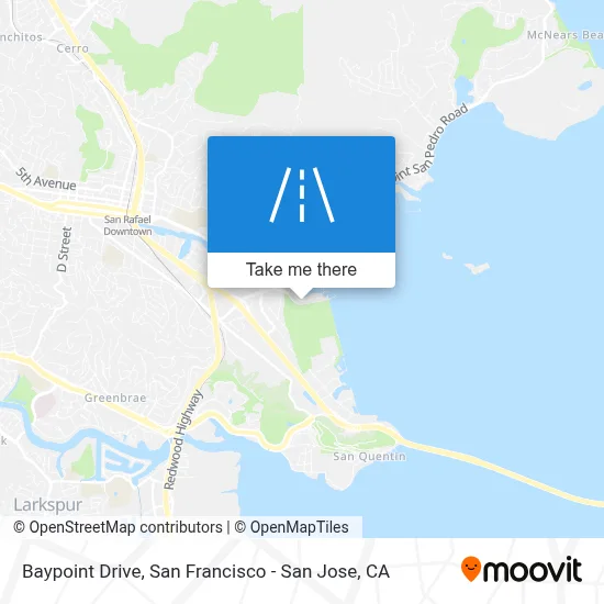 Baypoint Drive map