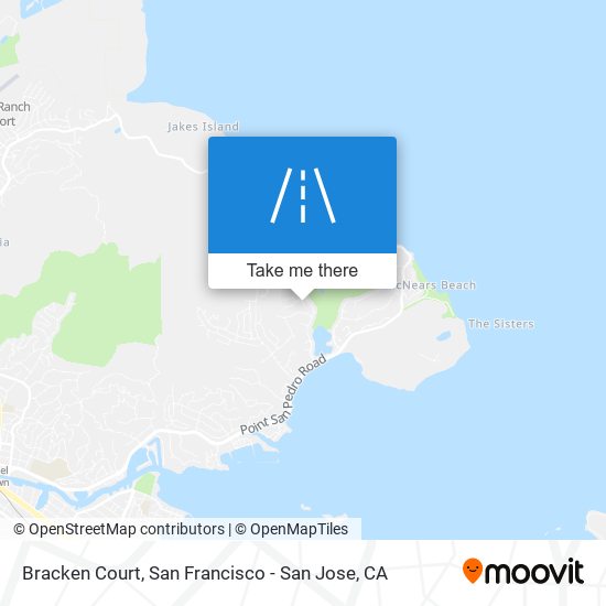 Mapa de Bracken Court