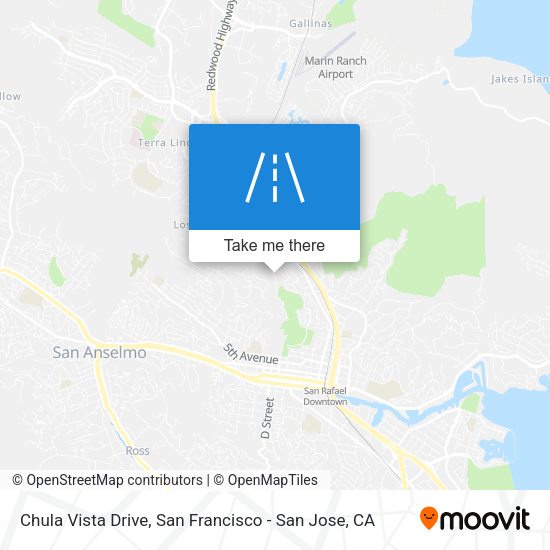 Mapa de Chula Vista Drive