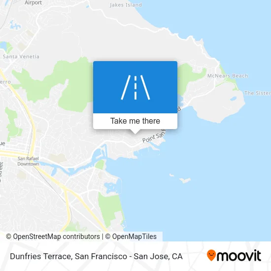 Dunfries Terrace map