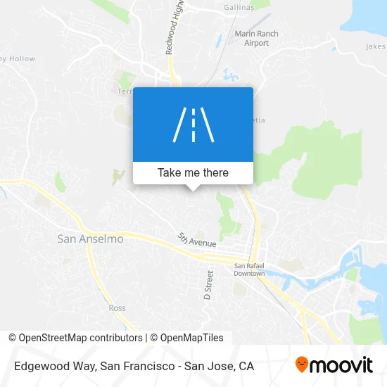 Edgewood Way map
