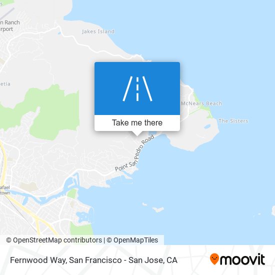 Mapa de Fernwood Way