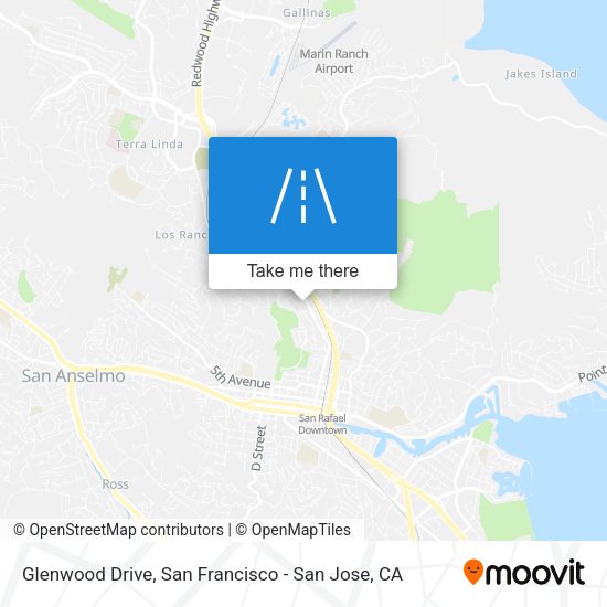 Mapa de Glenwood Drive