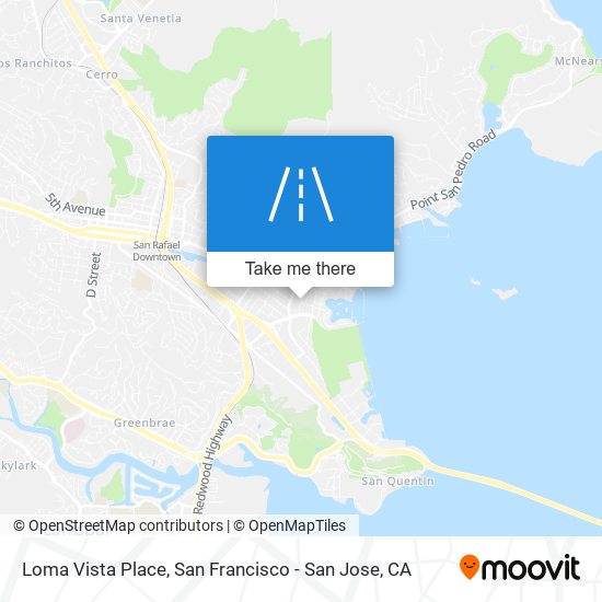 Loma Vista Place map