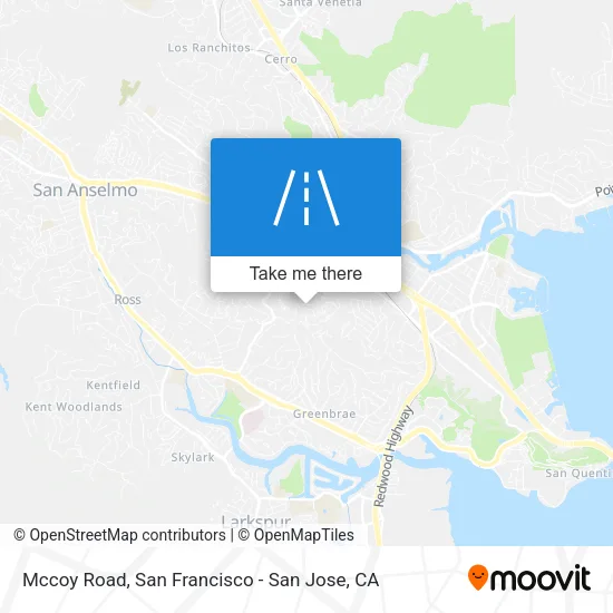 Mccoy Road map