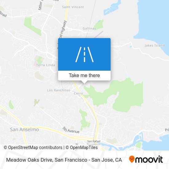 Meadow Oaks Drive map