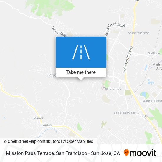 Mission Pass Terrace map