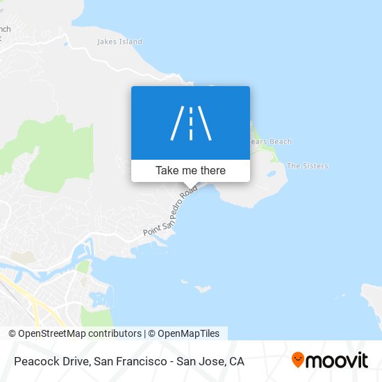 Mapa de Peacock Drive