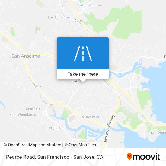 Mapa de Pearce Road