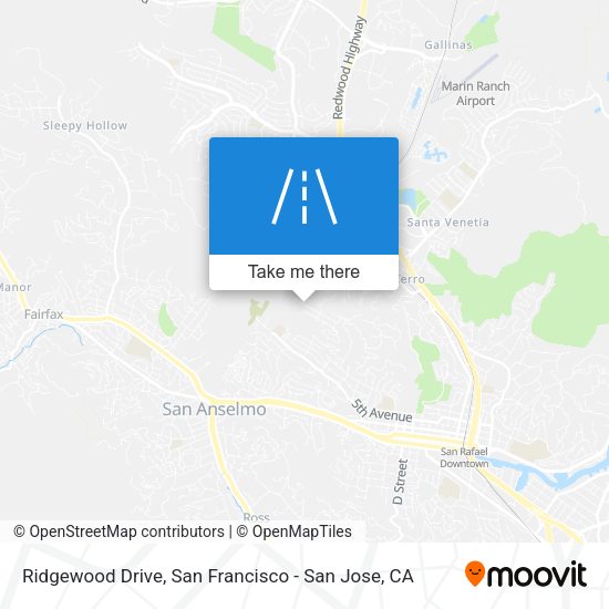 Mapa de Ridgewood Drive