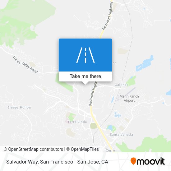 Mapa de Salvador Way