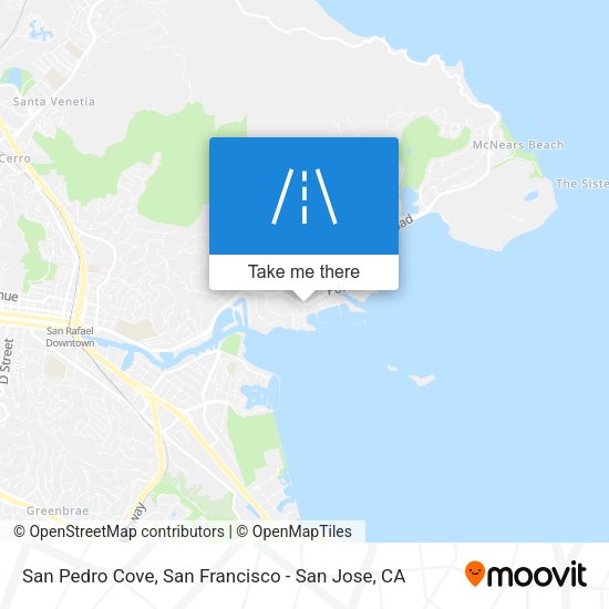 Mapa de San Pedro Cove