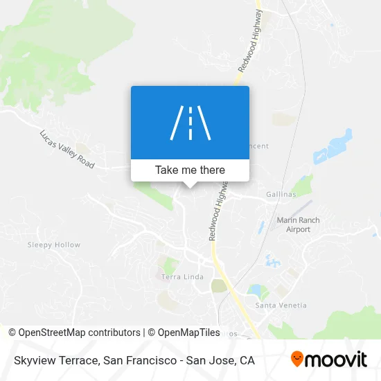 Skyview Terrace map