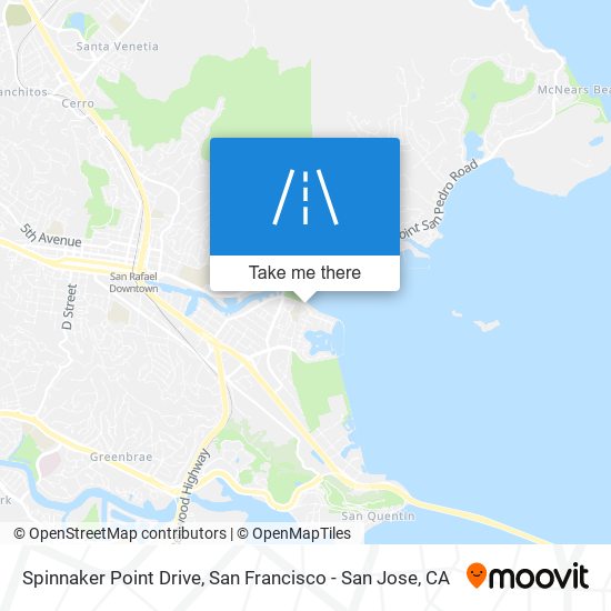 Mapa de Spinnaker Point Drive