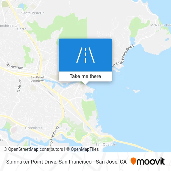 Spinnaker Point Drive map