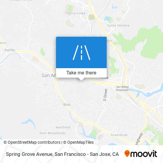 Mapa de Spring Grove Avenue