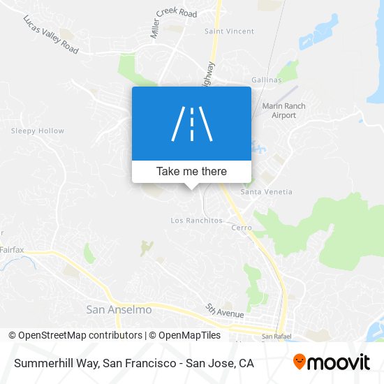 Summerhill Way map