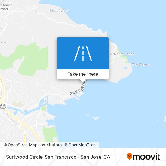 Surfwood Circle map