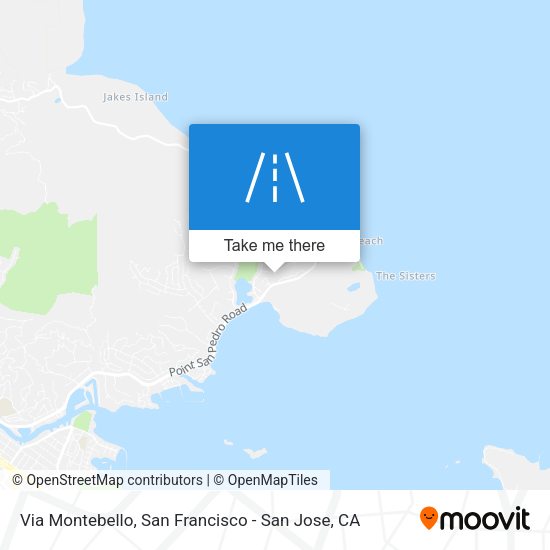 Mapa de Via Montebello
