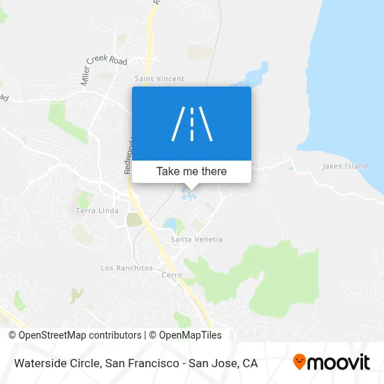 Waterside Circle map