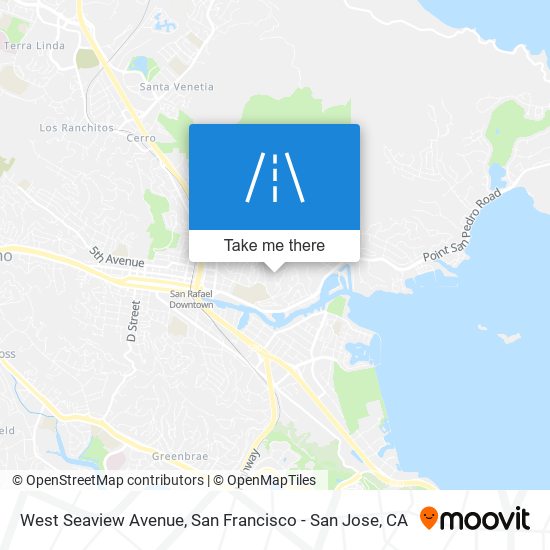 West Seaview Avenue map