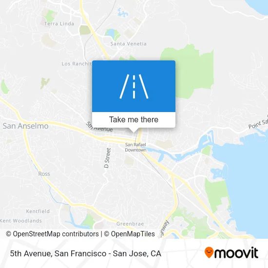 5th Avenue map
