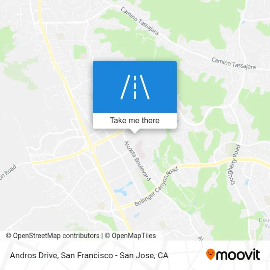 Andros Drive map