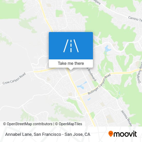 Mapa de Annabel Lane