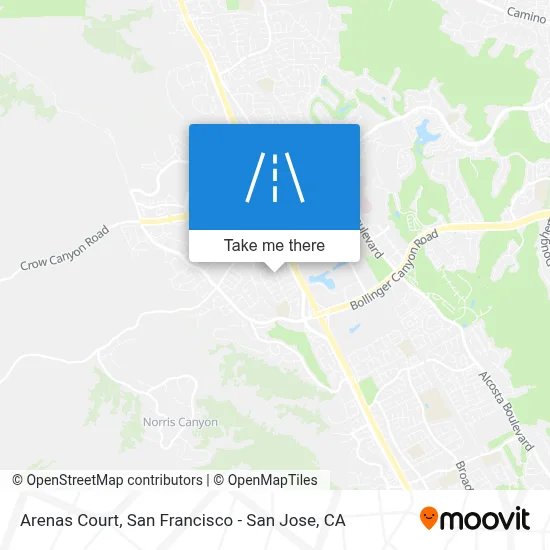 Arenas Court map