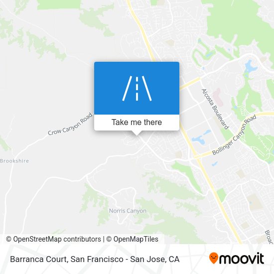 Mapa de Barranca Court