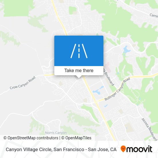 Canyon Village Circle map