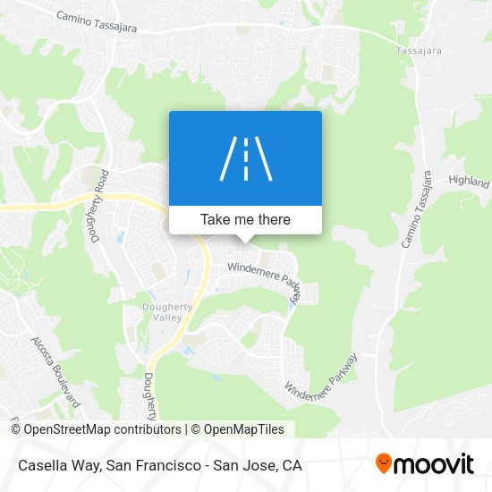 Mapa de Casella Way