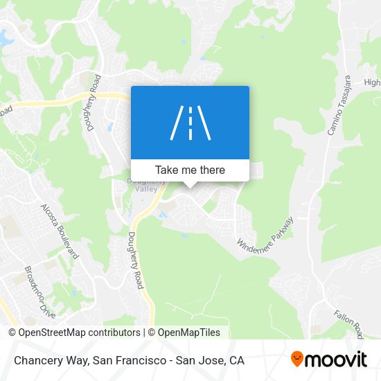 Mapa de Chancery Way