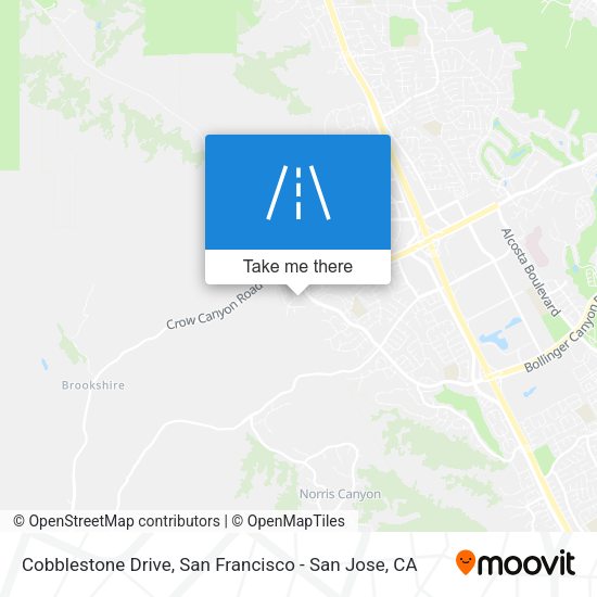 Cobblestone Drive map